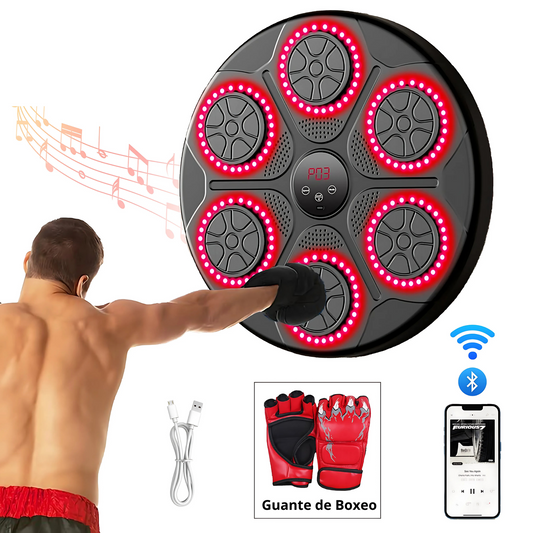 Máquina de boxeo musical inteligente con Bluetooth
